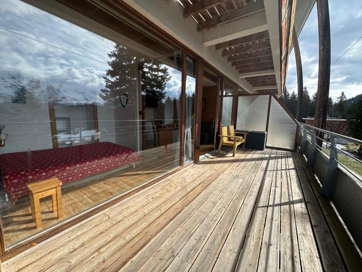 Au Bachat-Bouloud, Appartement 3 Pieces 6 Personnes Avec Balcon Plein Sud 尚鲁斯 外观 照片