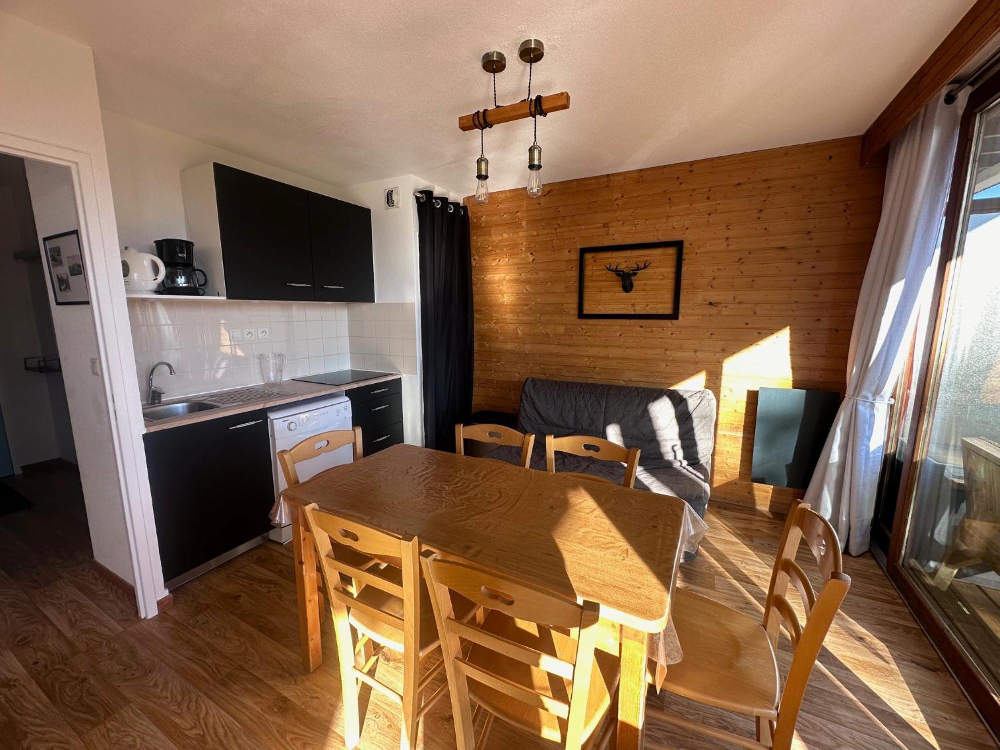 Au Bachat-Bouloud, Appartement 3 Pieces 6 Personnes Avec Balcon Plein Sud 尚鲁斯 外观 照片